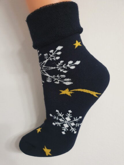 skarpety damskie grube świąteczne