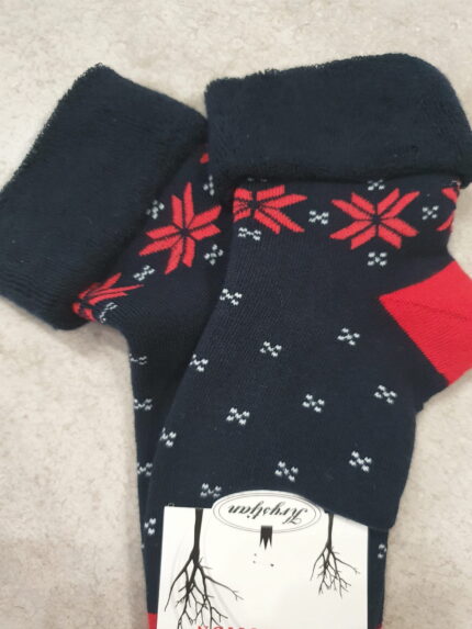 skarpety damskie grube świąteczne