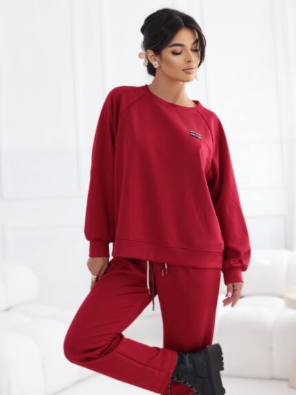 Dres damski komplet bluza plus spodnie