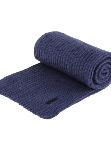 Szalik zimowy męski, niebieski, Magnat