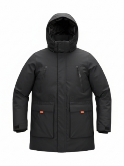 Kurtka męska zimowa czarna Repablo/No Name