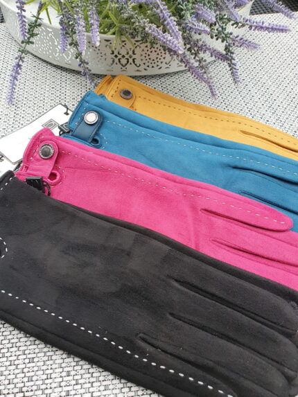 Rękawiczki damskie czarne