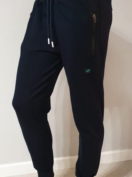 Spodnie dresowe męskie ze ściągaczem