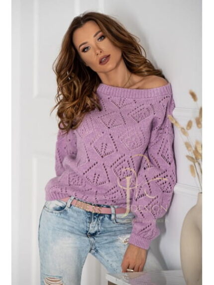 Sweter damski z wełną