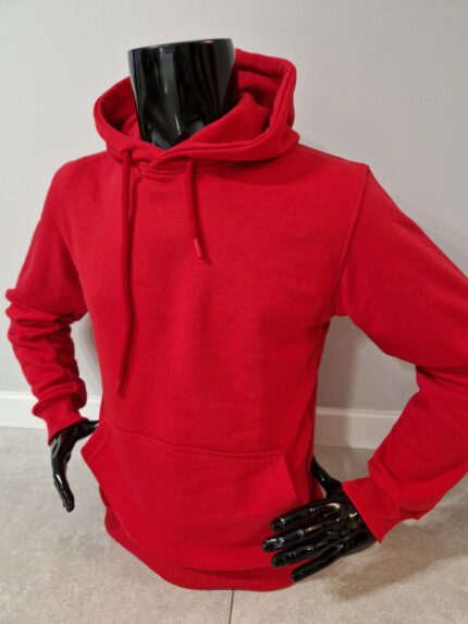 Bluza kangurek czerwona