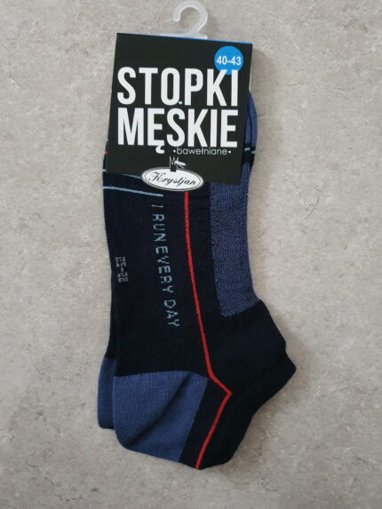 skarpety męskie stopki