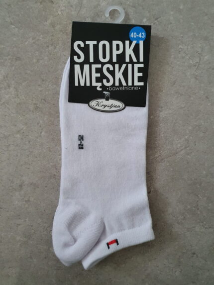 skarpety męskie stopki