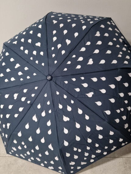 Półautomatyczna parasolka damska krótka zmieniająca kolor