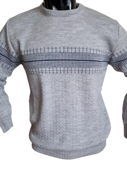 Wełniany męski sweter