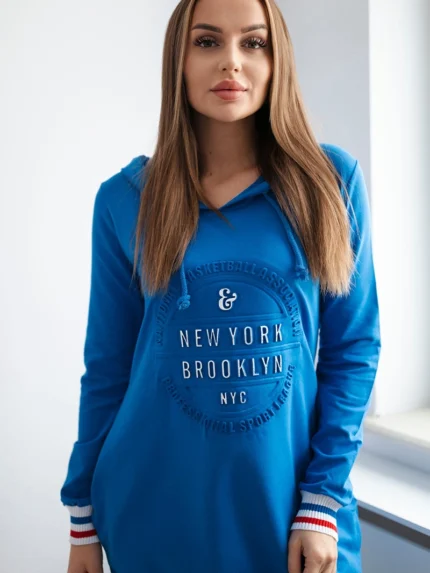 Sukienka Brooklyn chabrowa