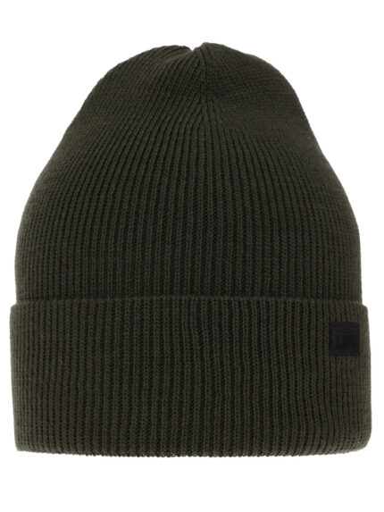 Czapka męska zimowa, khaki Flavio