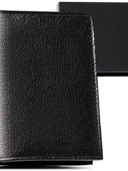 Skórzany portfel męski z ochroną kart RFID Protect